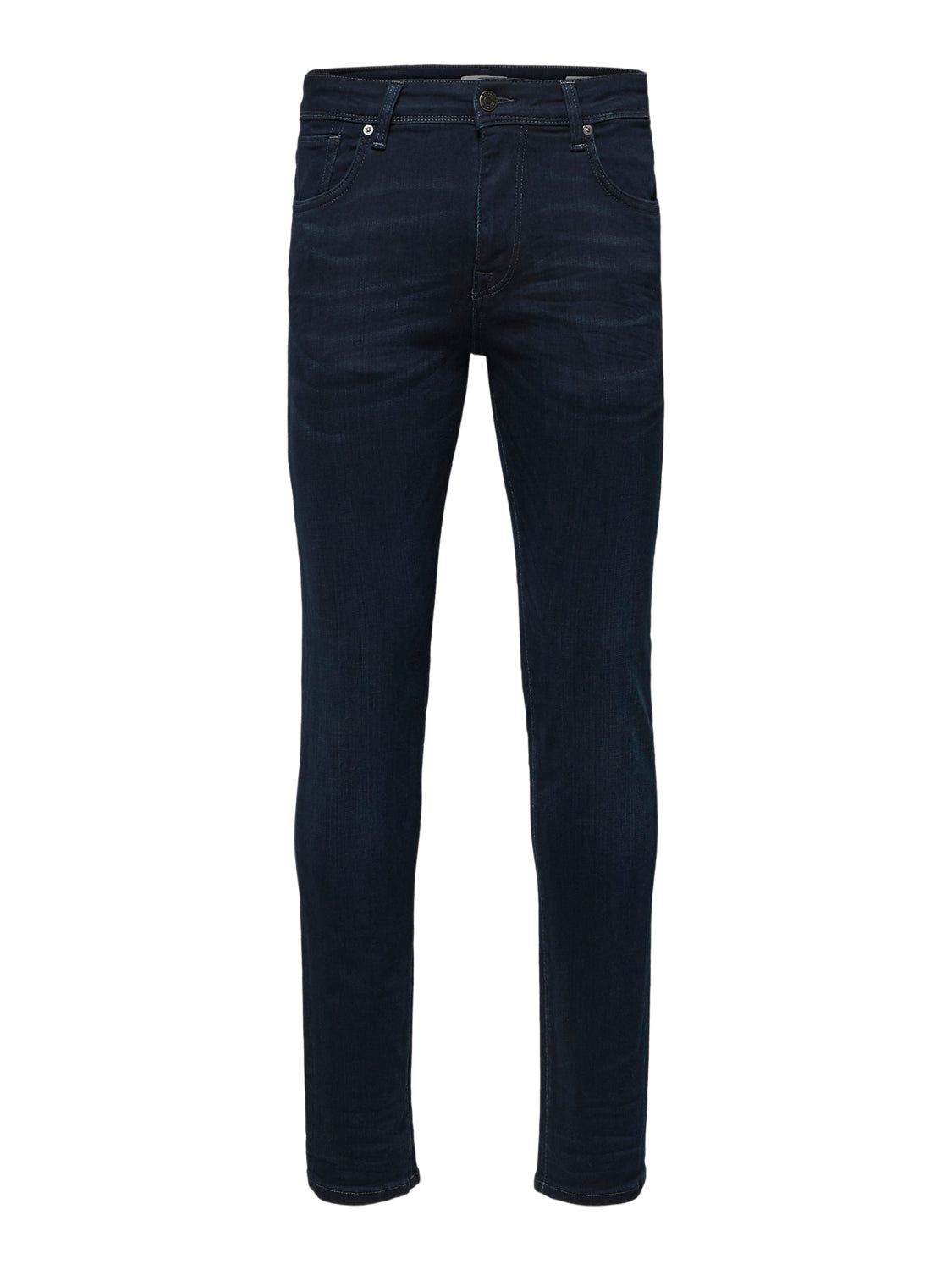 Slim Leon 6155 Super Strech - Blå/ Blue Black Denim